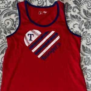⚾️⚾️Texas Rangers Women’s Tank Top Size Small⚾️⚾️